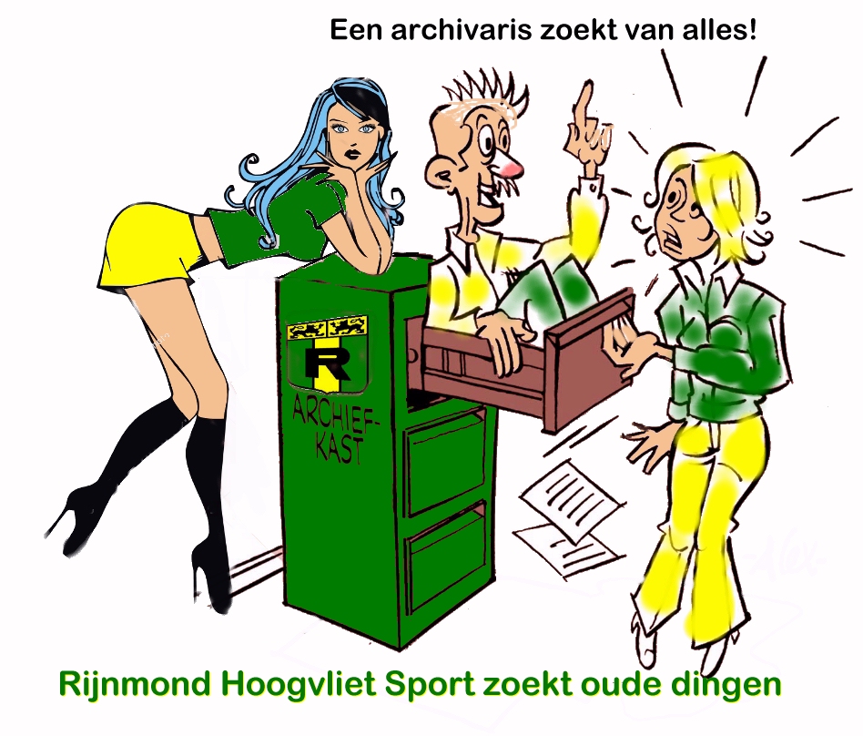 Rijnmond Hoogvliet Sport zoekt oude club spullen