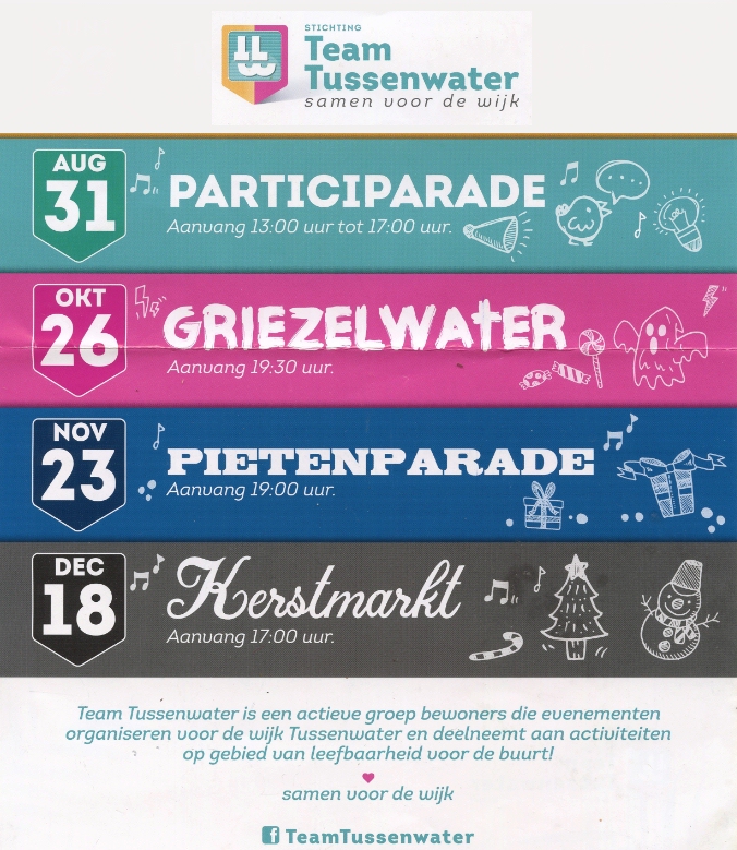 Activiteiten in en rond Tussenwater