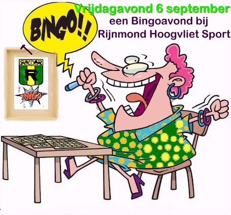 Bingo bij Rijnmond Hoogvliet Sport